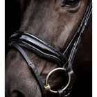 HB Noseband anatomico Showtime Glitter/Nero