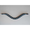 Glitter nero/blu scuro