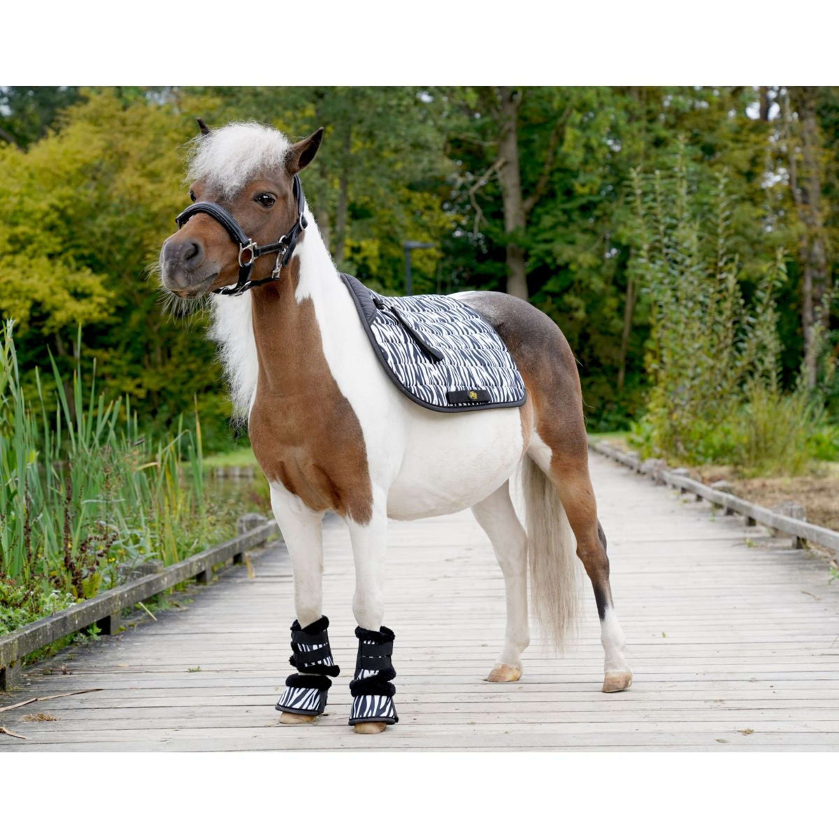 HB Sottosella Zebra Nero/Bianco