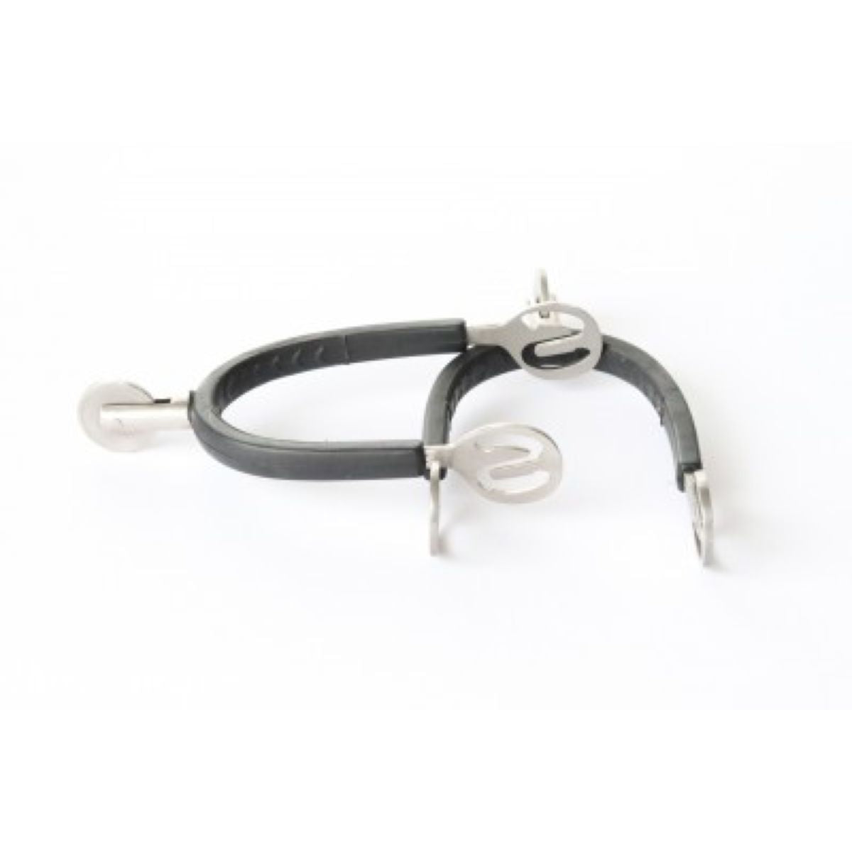 HB Sporen Grande Ruota Liscia Argento