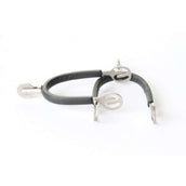 HB Sporen Grande Ruota Liscia Argento