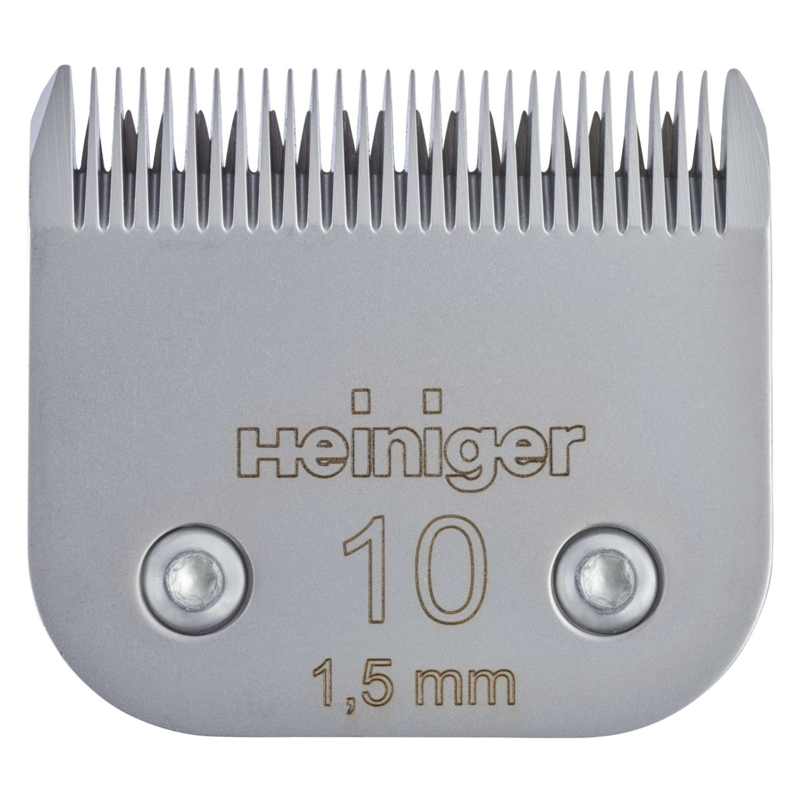 Heiniger Set di coltelli #10 1,5 mm per gatto/cane/mucca