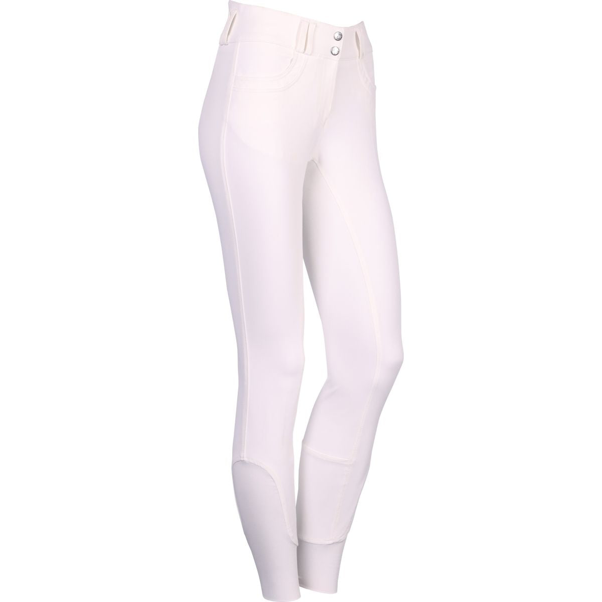 Harry's Horse Pantaloni da Equitazione High Waist Full Grip Bianco