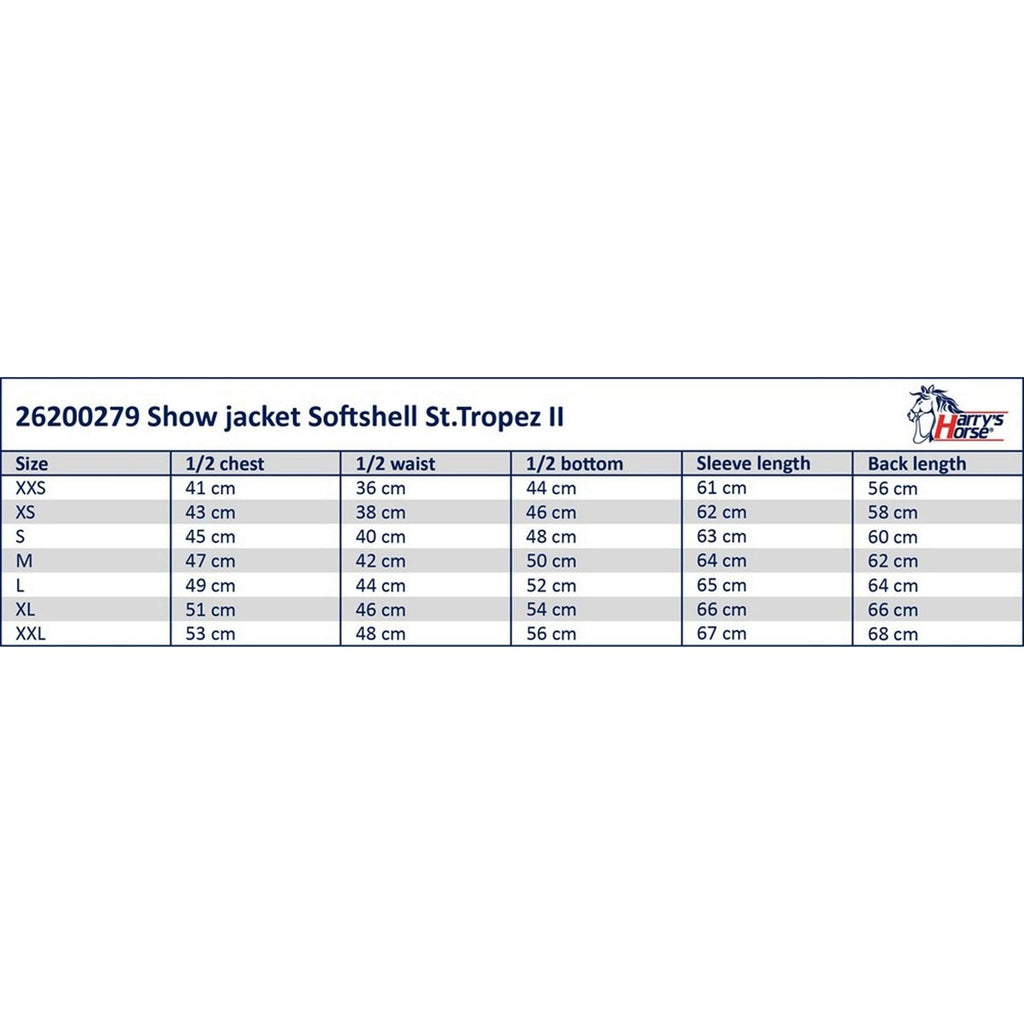 Harry's Horse Giacca da Equitazione St. Tropez TT Navy