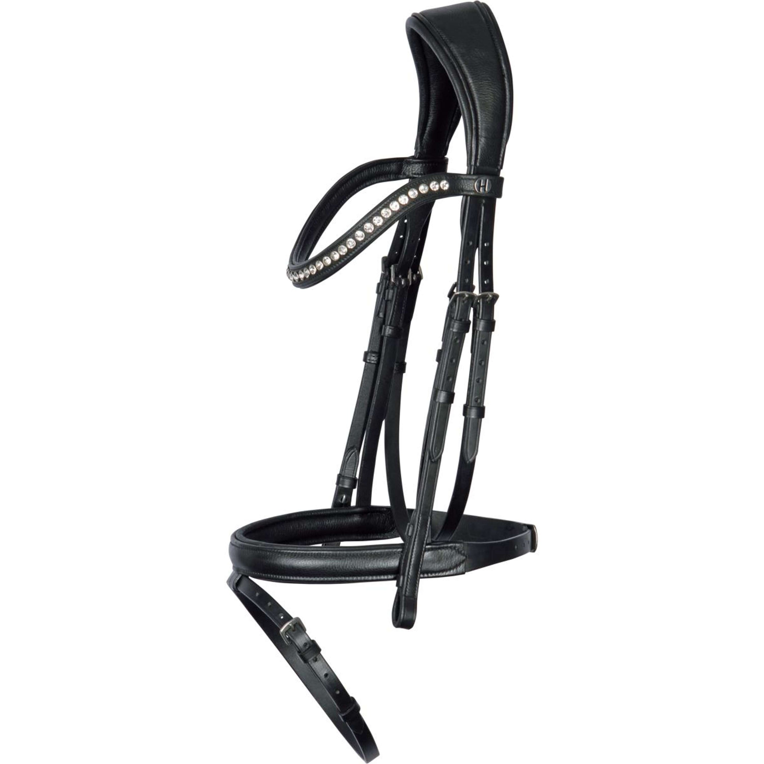 Harry's Horse Briglia Nero Soft Nero Argento