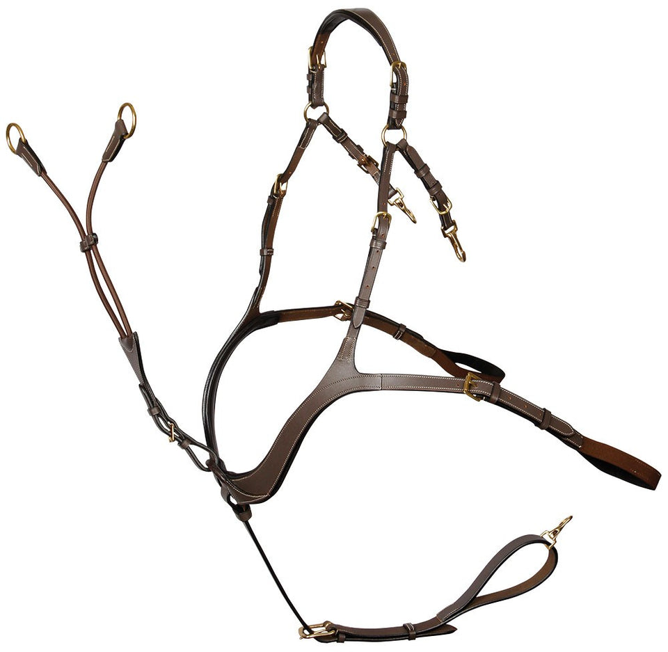 Harry's Horse Pettorale Deluxe Marrone