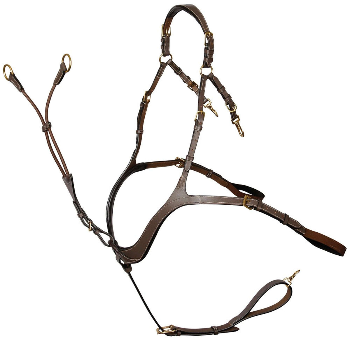 Harry's Horse Pettorale Deluxe Marrone