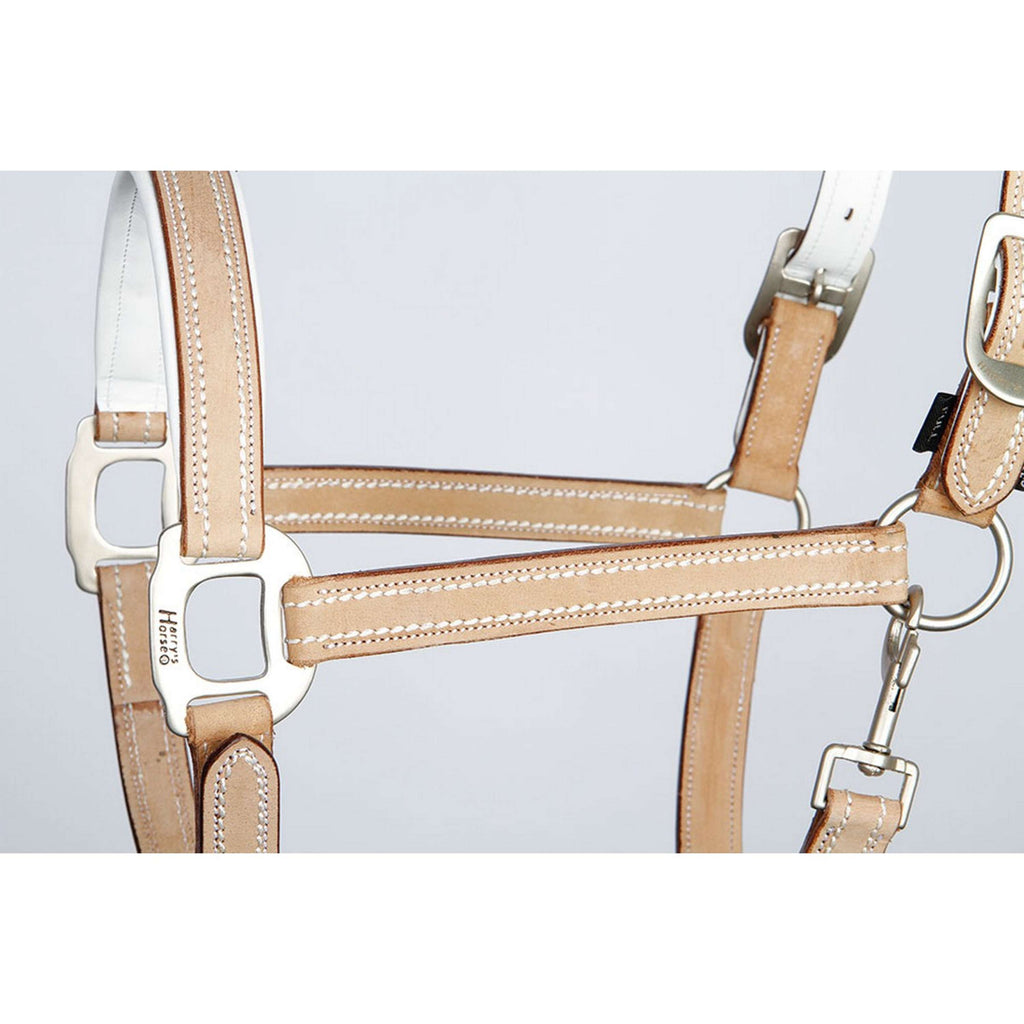 Harry's Horse Cavezza Cremello Pelle Beige
