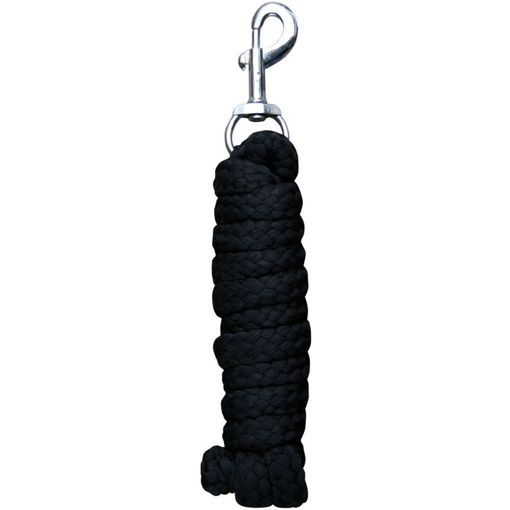 Harry's Horse Corda per cavezza Soft Moschettone standard Nero