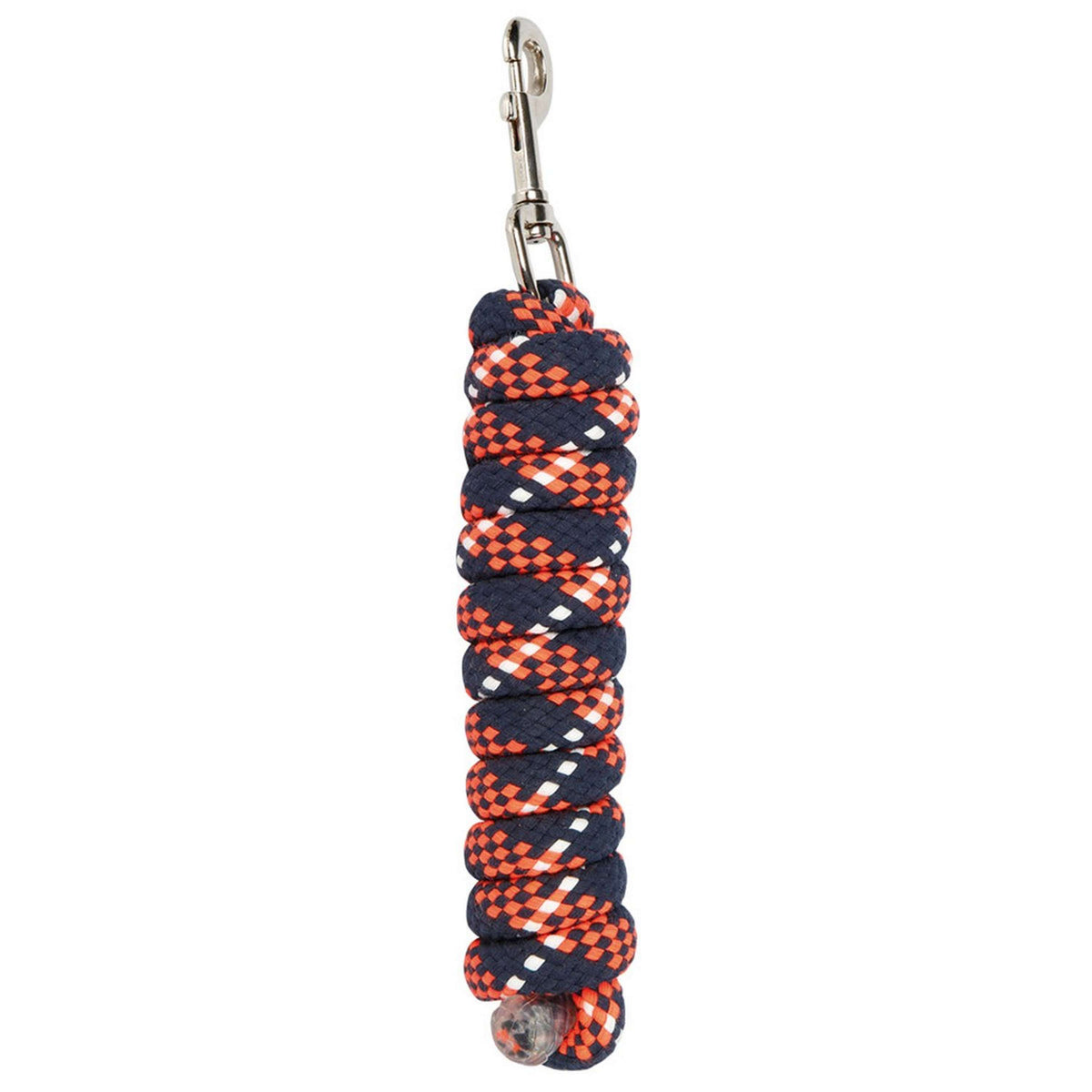 Harry's Horse Corda per cavezza Mounty Blu marino/arancione/bianco