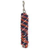 Harry's Horse Corda per cavezza Mounty Blu marino/arancione/bianco