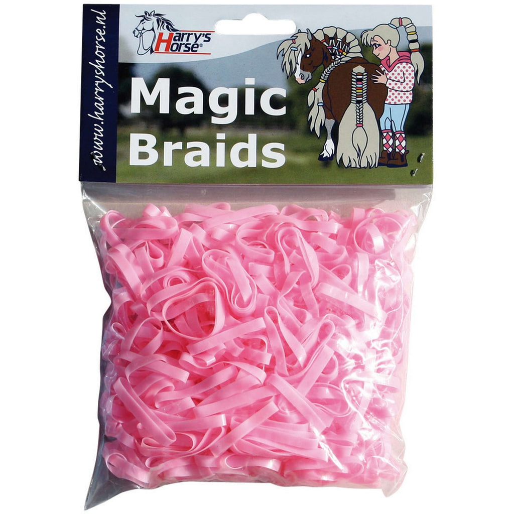 Harry's Horse Elastici Magic Braids Busta Rosa