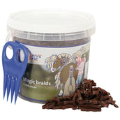 Harry's Horse Elastici Magic Braids Marrone