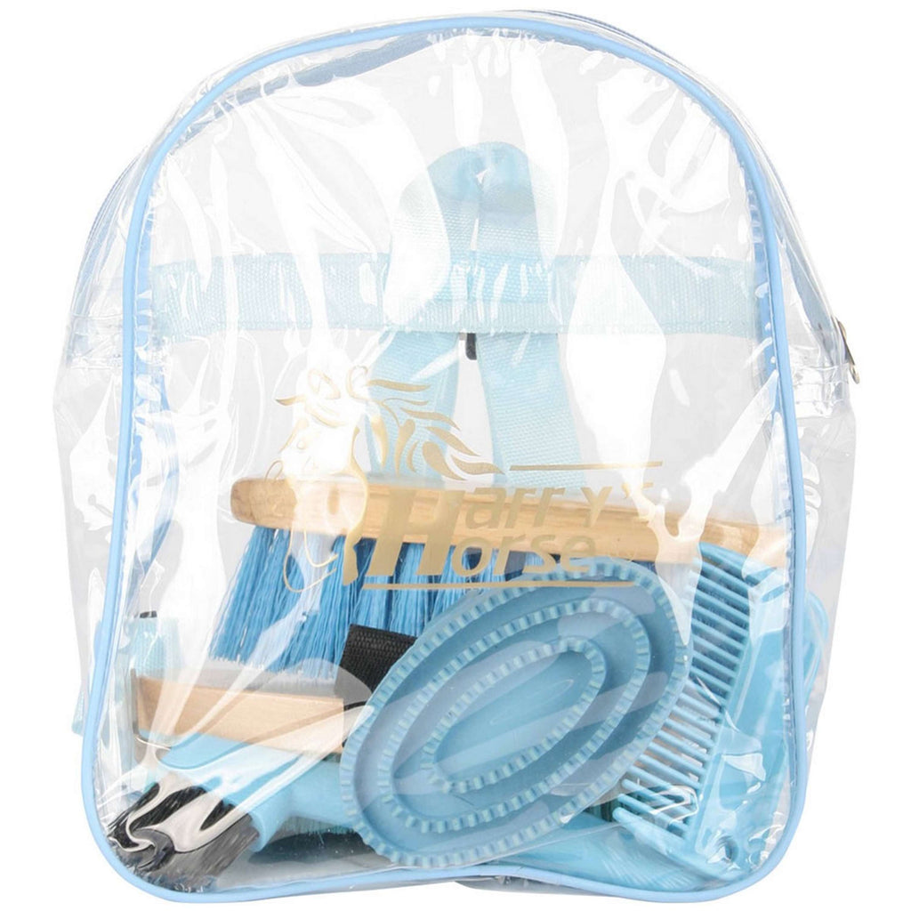 Harry's Horse Grooming Kit Backpack Azzurro