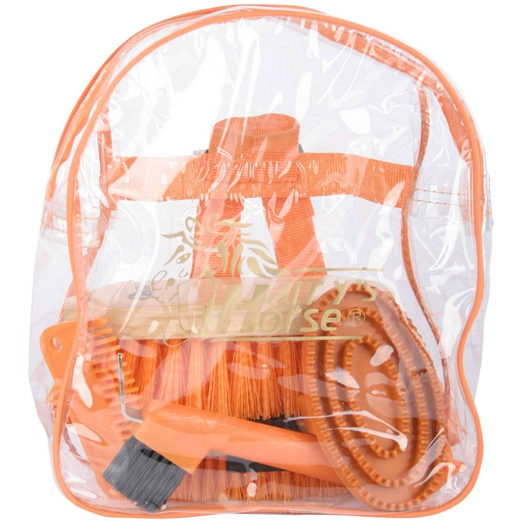 Harry's Horse Grooming Kit Backpack Arancia