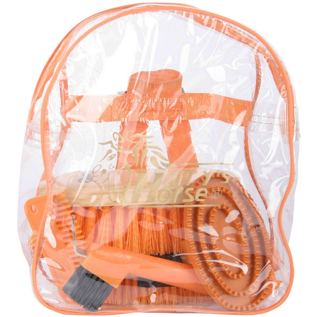 Harry's Horse Grooming Kit Backpack Arancia