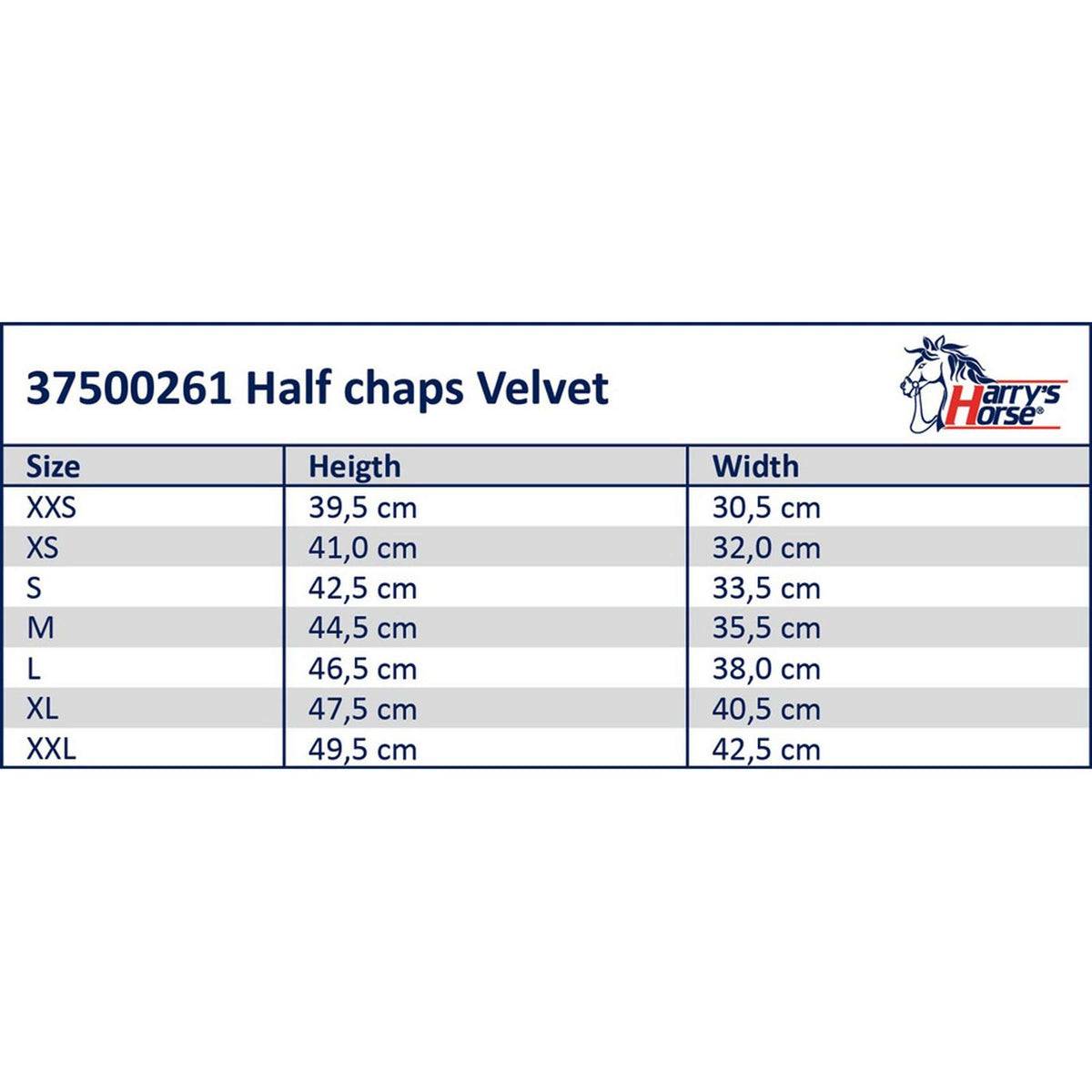 Harry's Horse Minichaps Velvet Nero