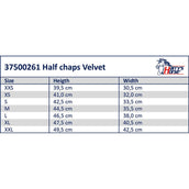 Harry's Horse Minichaps Velvet Nero