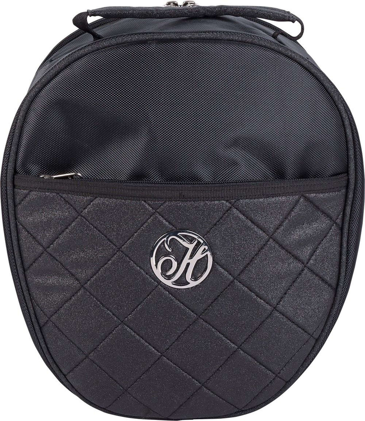 Harry's Horse Borsa per Casco Denici Cavalli Nero