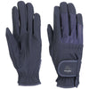 Harry's Horse Guanti da Equitazione Domy Suede Mesh Navy