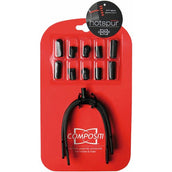 Compositi Sporen Compositi Hotspur Nero