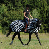 Bucas Buzz Off Riding Zebra