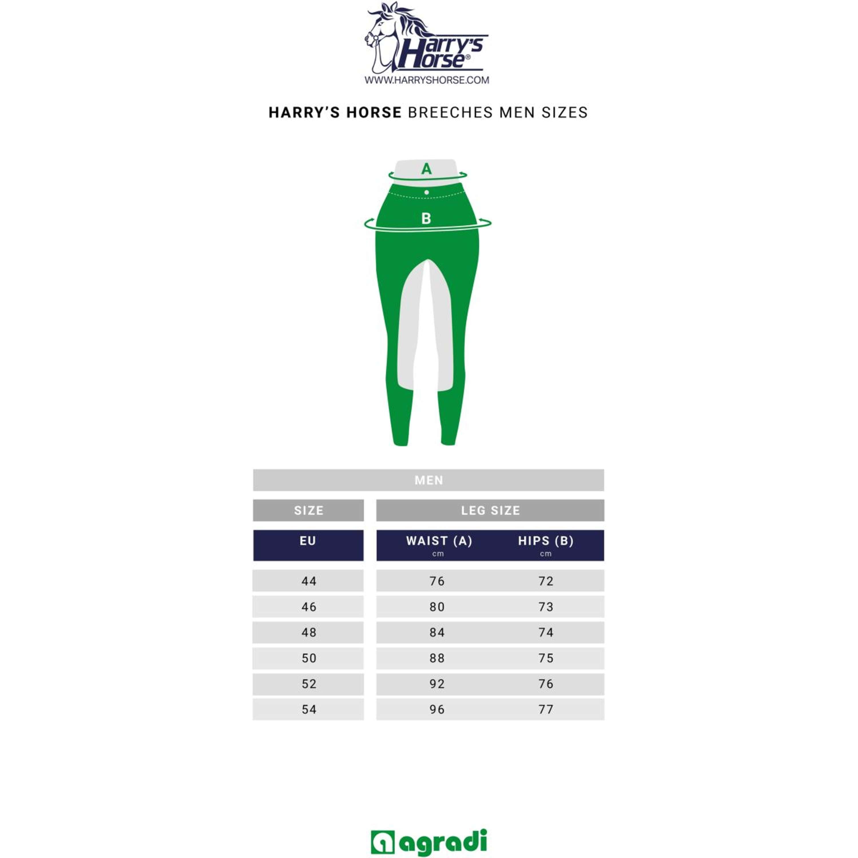Harry's Horse Pantaloni da Equitazione Liciano Bianco