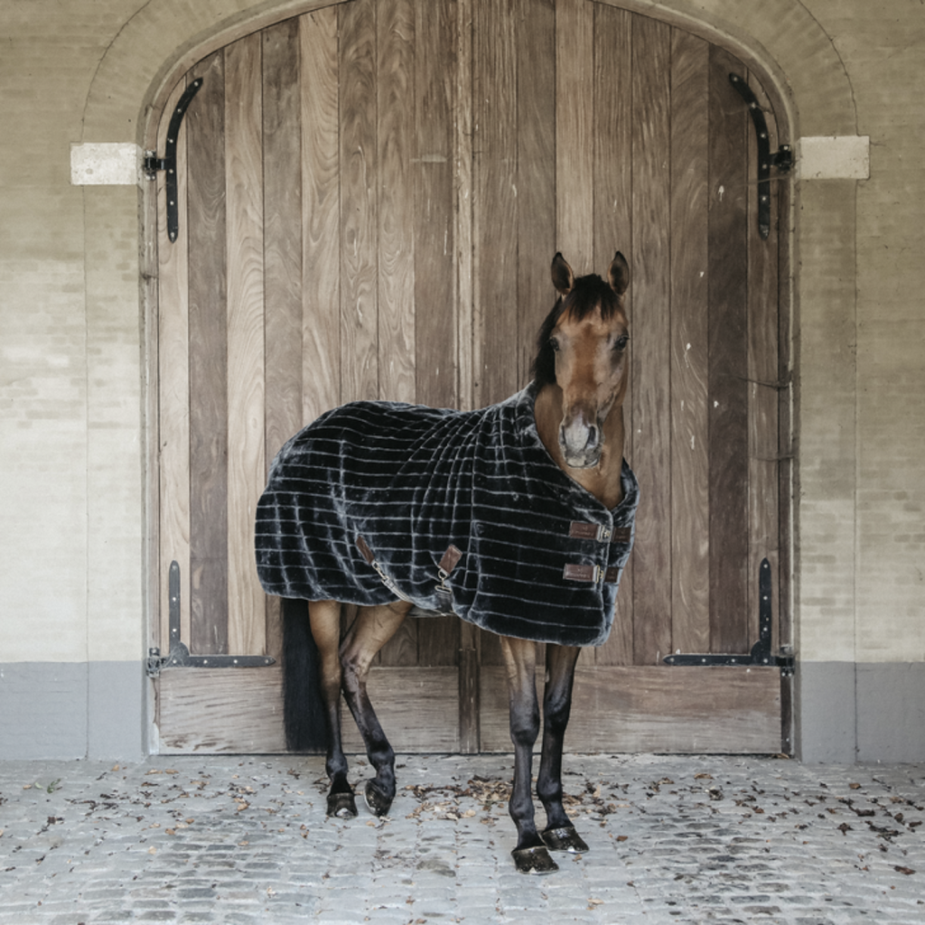 Kentucky Horsewear Tappeto Fake Fur Grigio