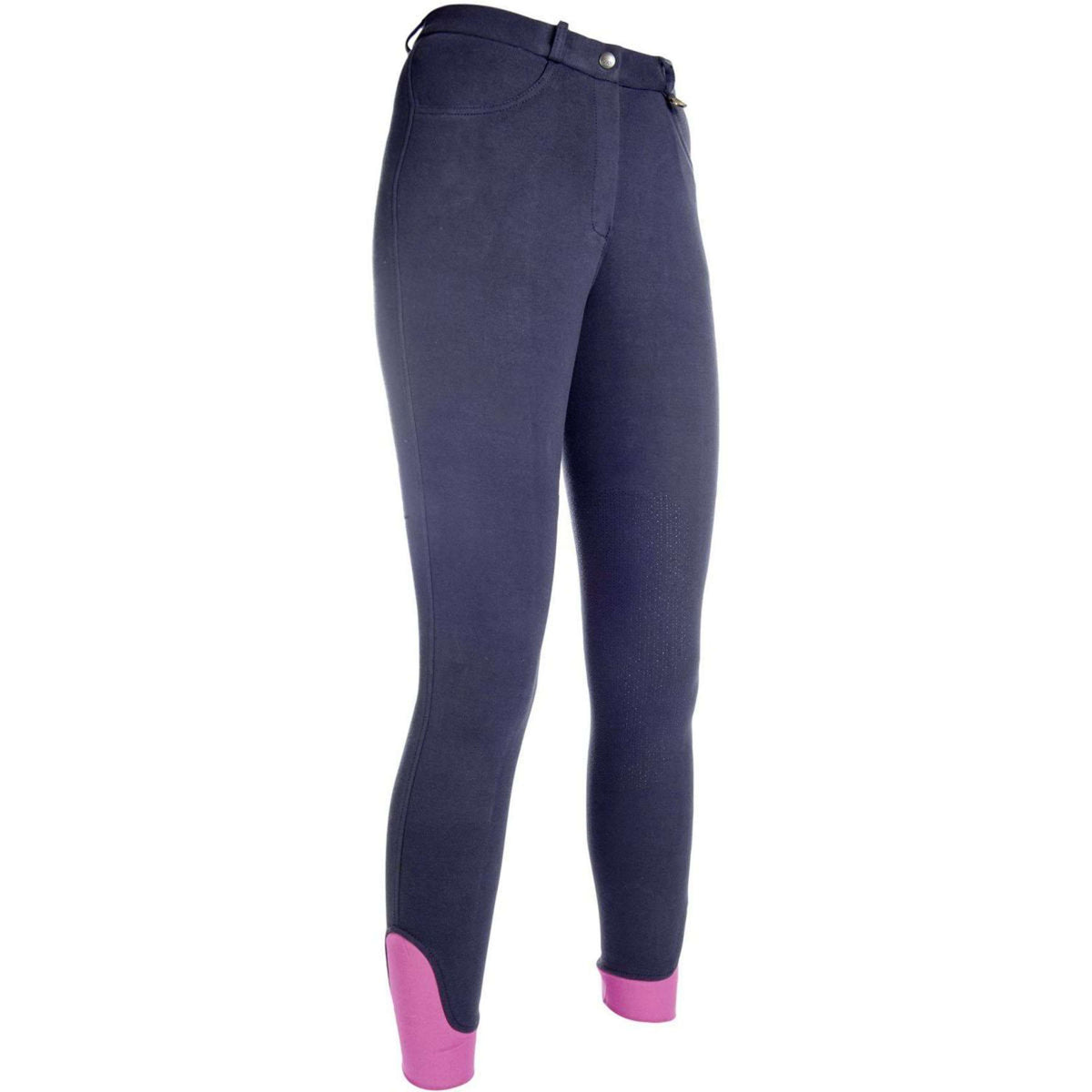 HKM Pantaloni da Equitazione Kate Blu scuro