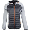 HKM Felpa Sportiva Style Grigio Melange/Nero