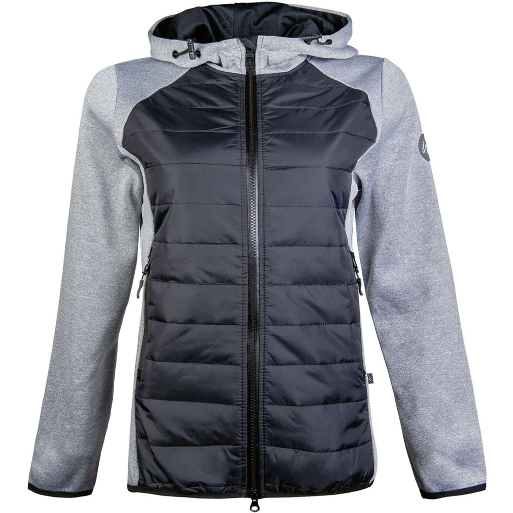 HKM Felpa Sportiva Style Grigio scuro/Nero/Nero