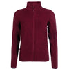 HKM Giacca in Pile Anna Vino rosso