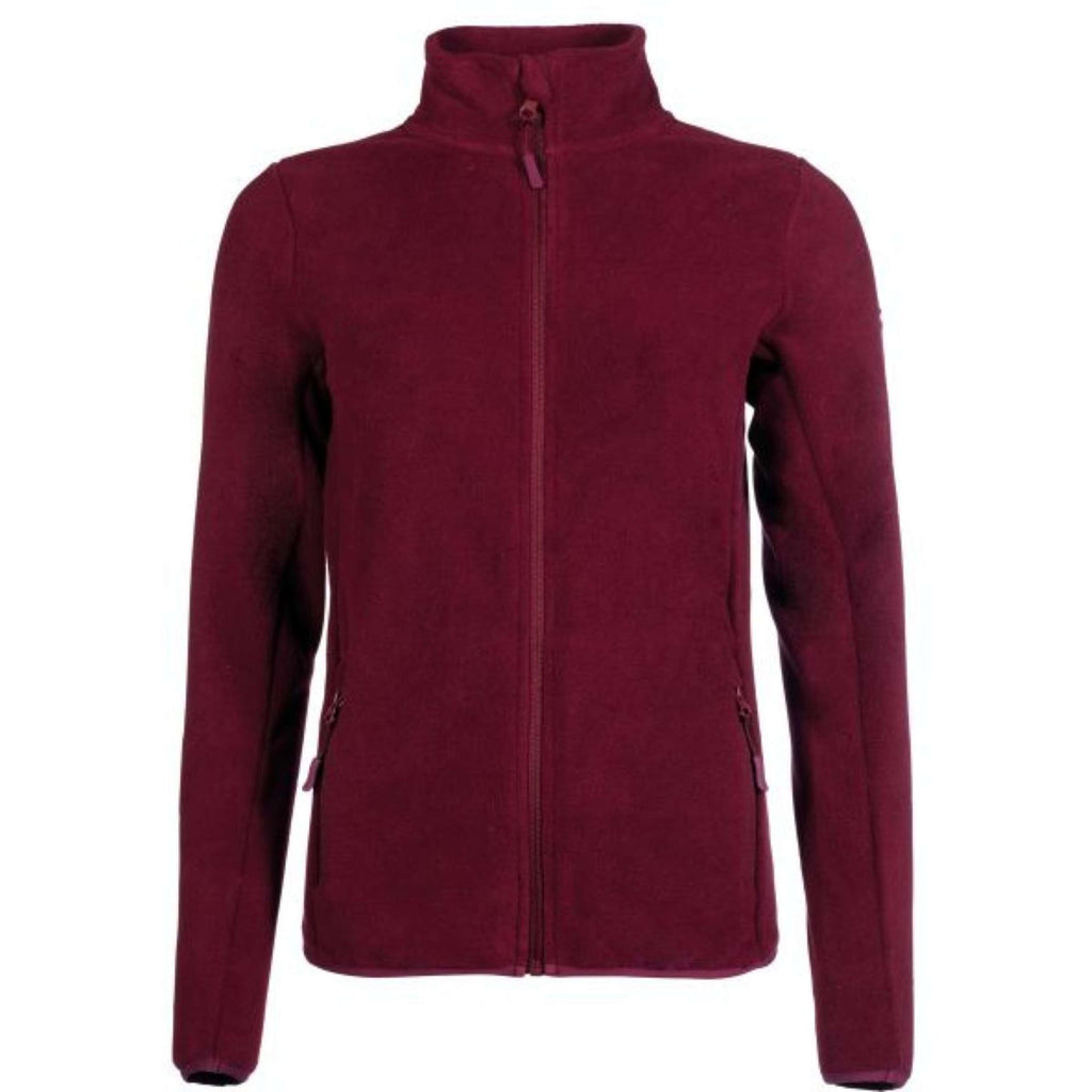 HKM Giacca in Pile Anna Vino rosso