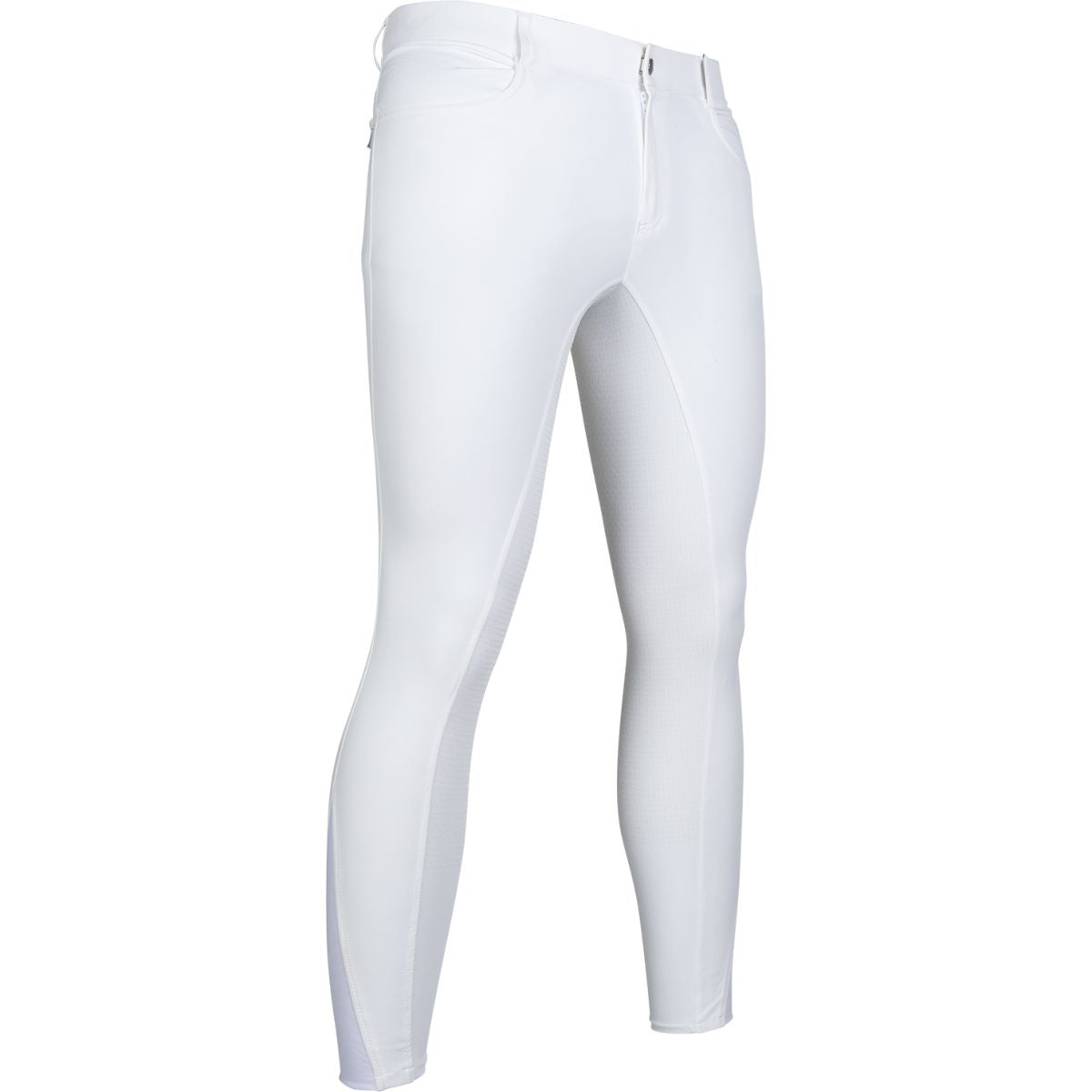 HKM Pantaloni da Equitazione Sportive Bianco