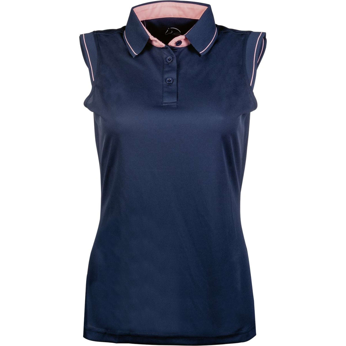 HKM Poloshirt Classico Senza Maniche Blu scuro