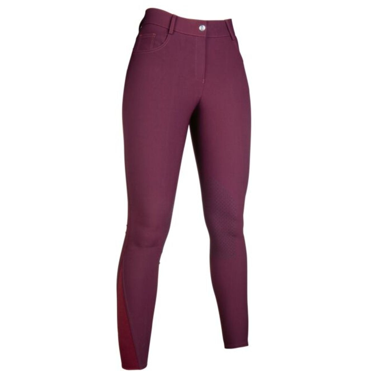 HKM Pantaloni da Equitazione Sunshine Rosso scuro