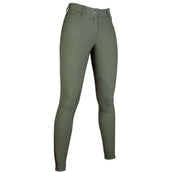 HKM Pantaloni da Equitazione Sunshine Verde Oliva