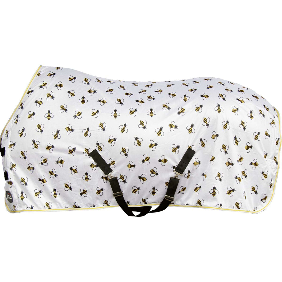 HKM Coperta Antimosche Bee Bianco/Giallo