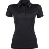 HKM Poloshirt Rosegold Glamour Nero/Oro rosa