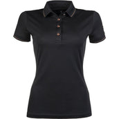 HKM Poloshirt Rosegold Glamour Nero/Oro rosa