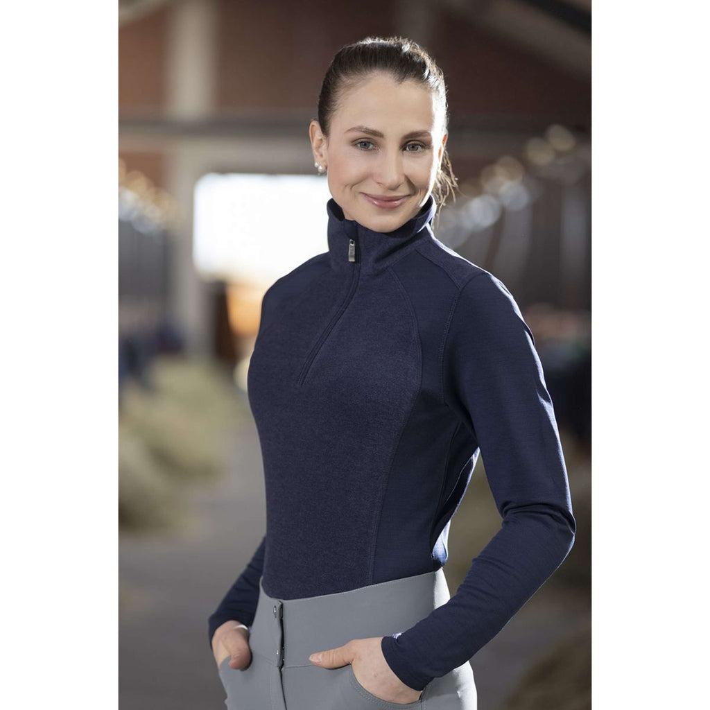 HKM Maglia Funzionale Duo Blu scuro