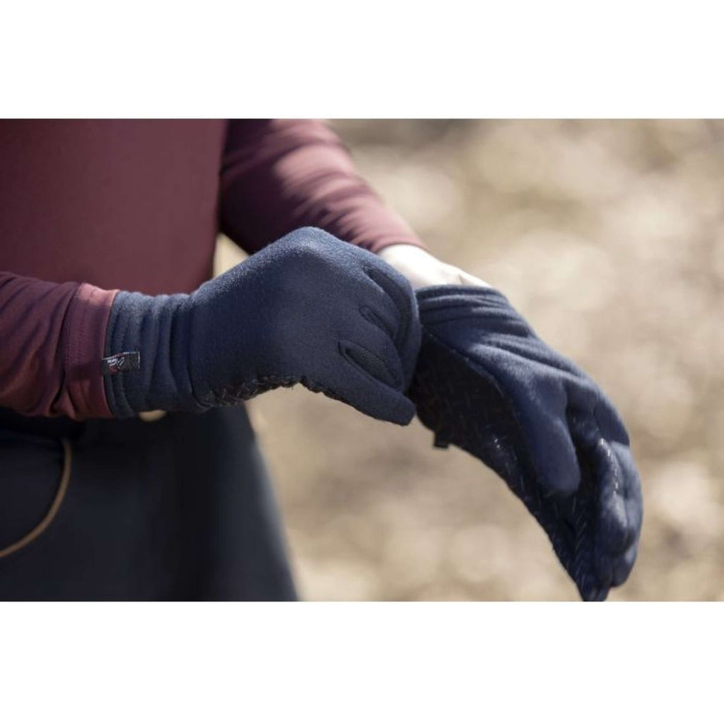 HKM Guanti Polar Blu scuro
