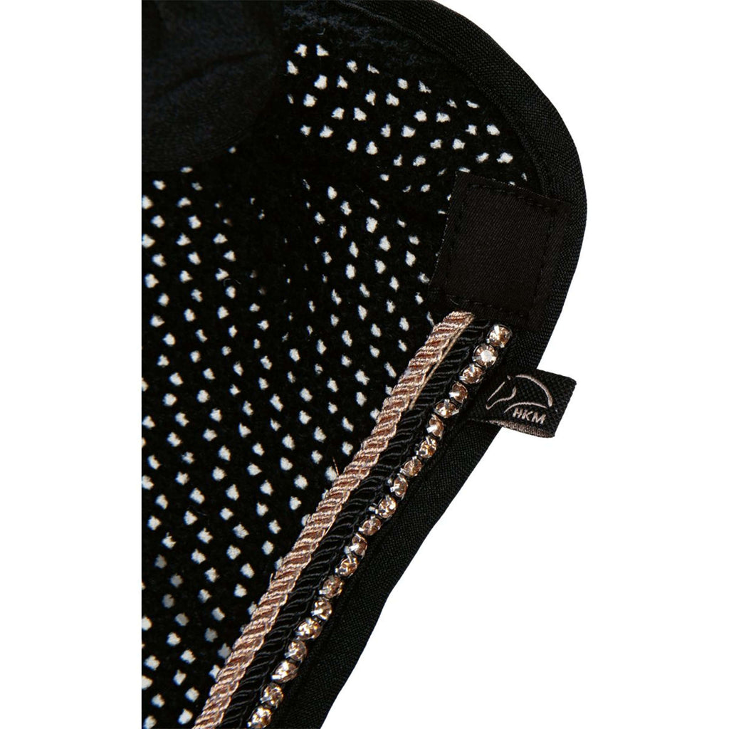 HKM Cuffietta Nero/Oro rosa