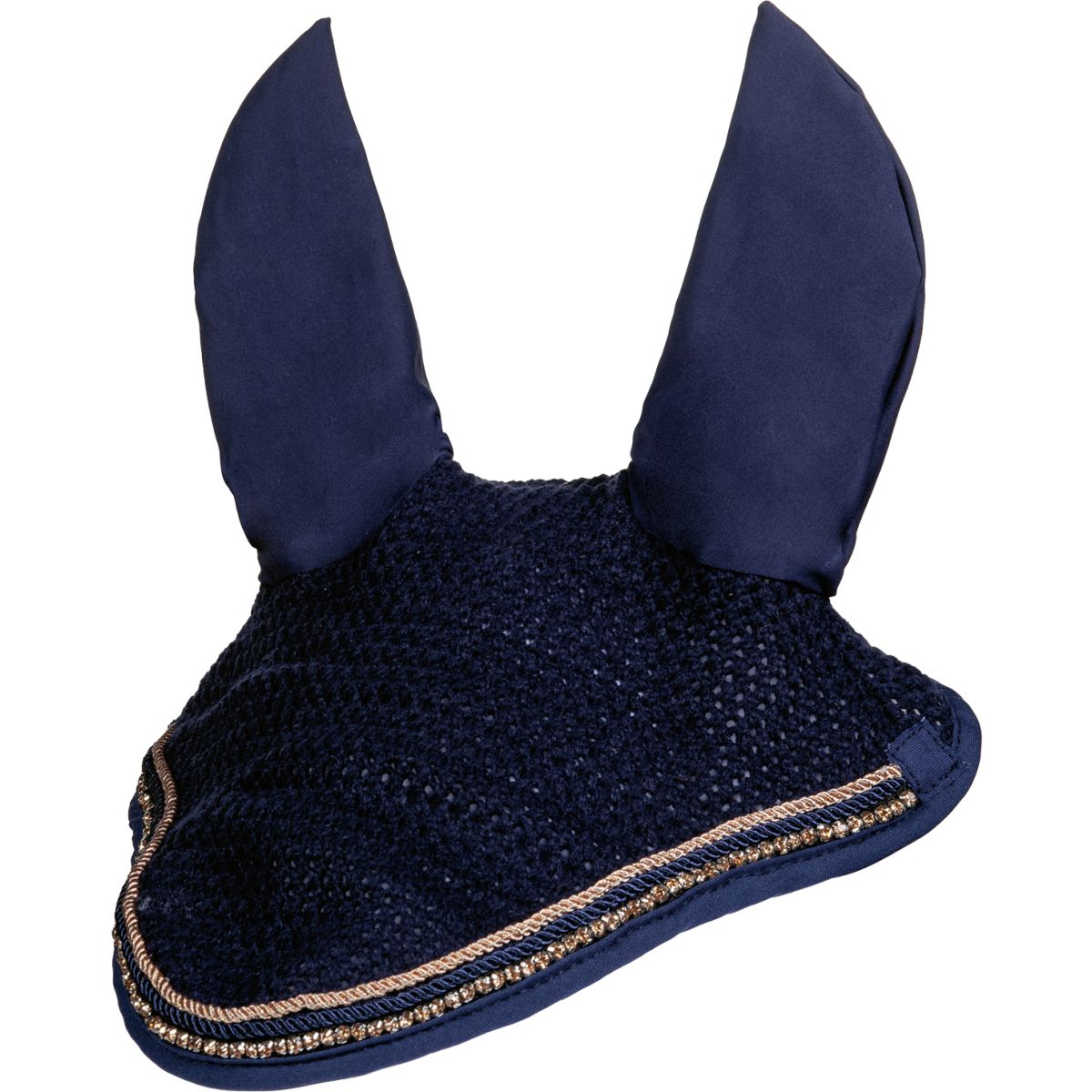 HKM Cuffietta Blu scuro/oro rosa