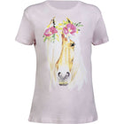 HKM Maglietta Flower Horse Rose