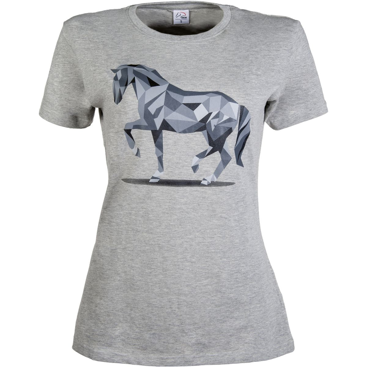 HKM T-Shirt Graphical Horse Grigio chiaro/Melange