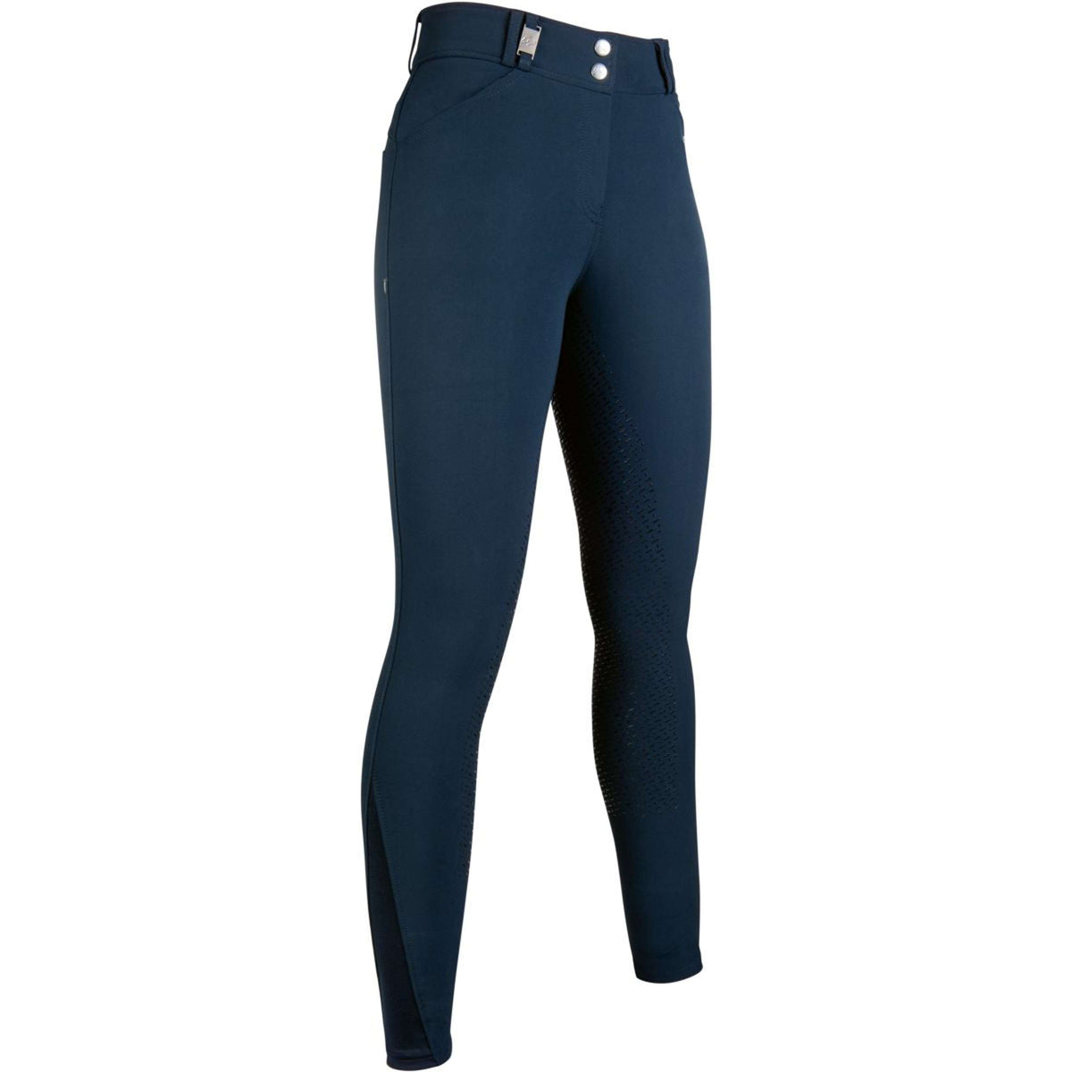 HKM Pantaloni da Equitazione Monaco Crystal Blu scuro