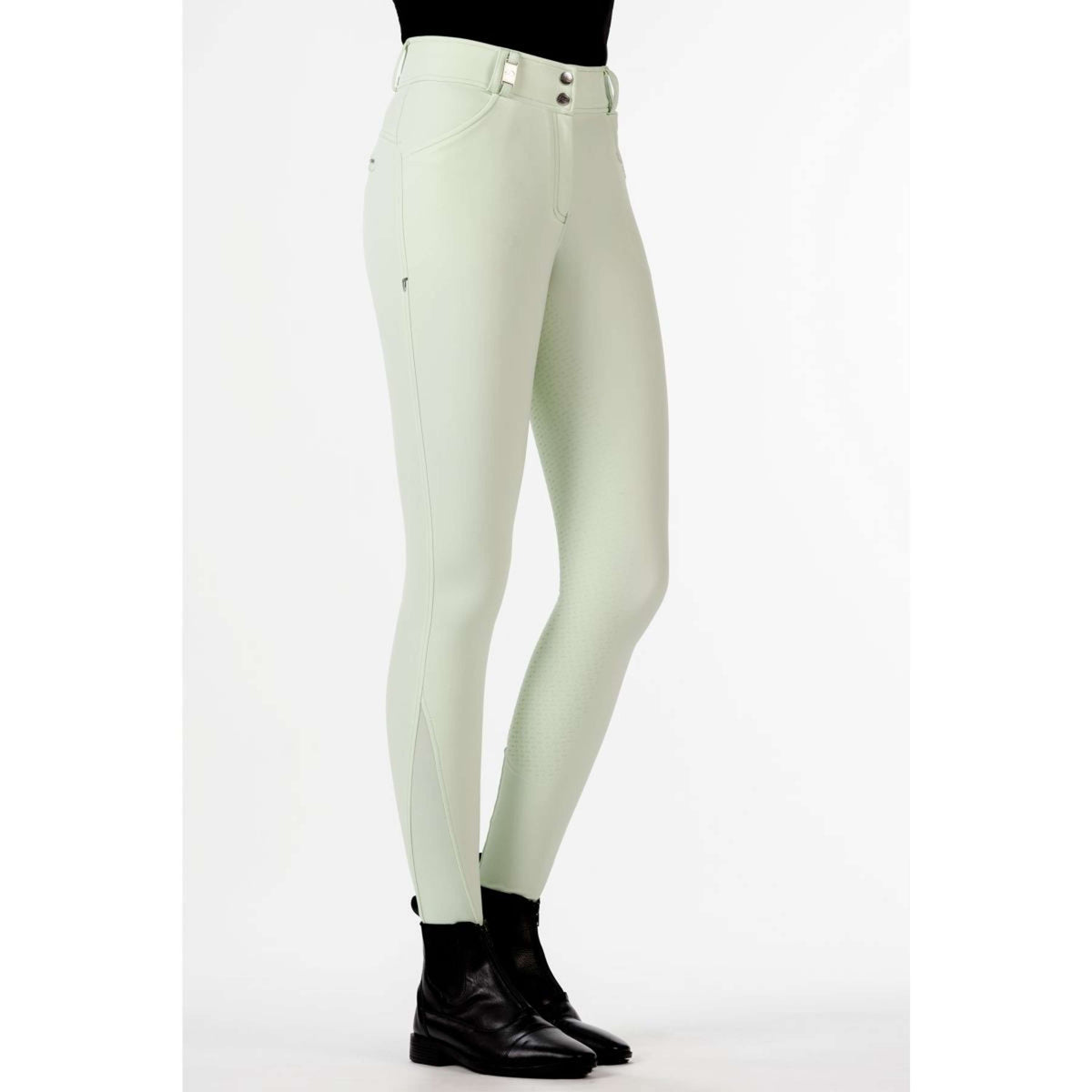 HKM Pantaloni da Equitazione Monaco Crystal Menta