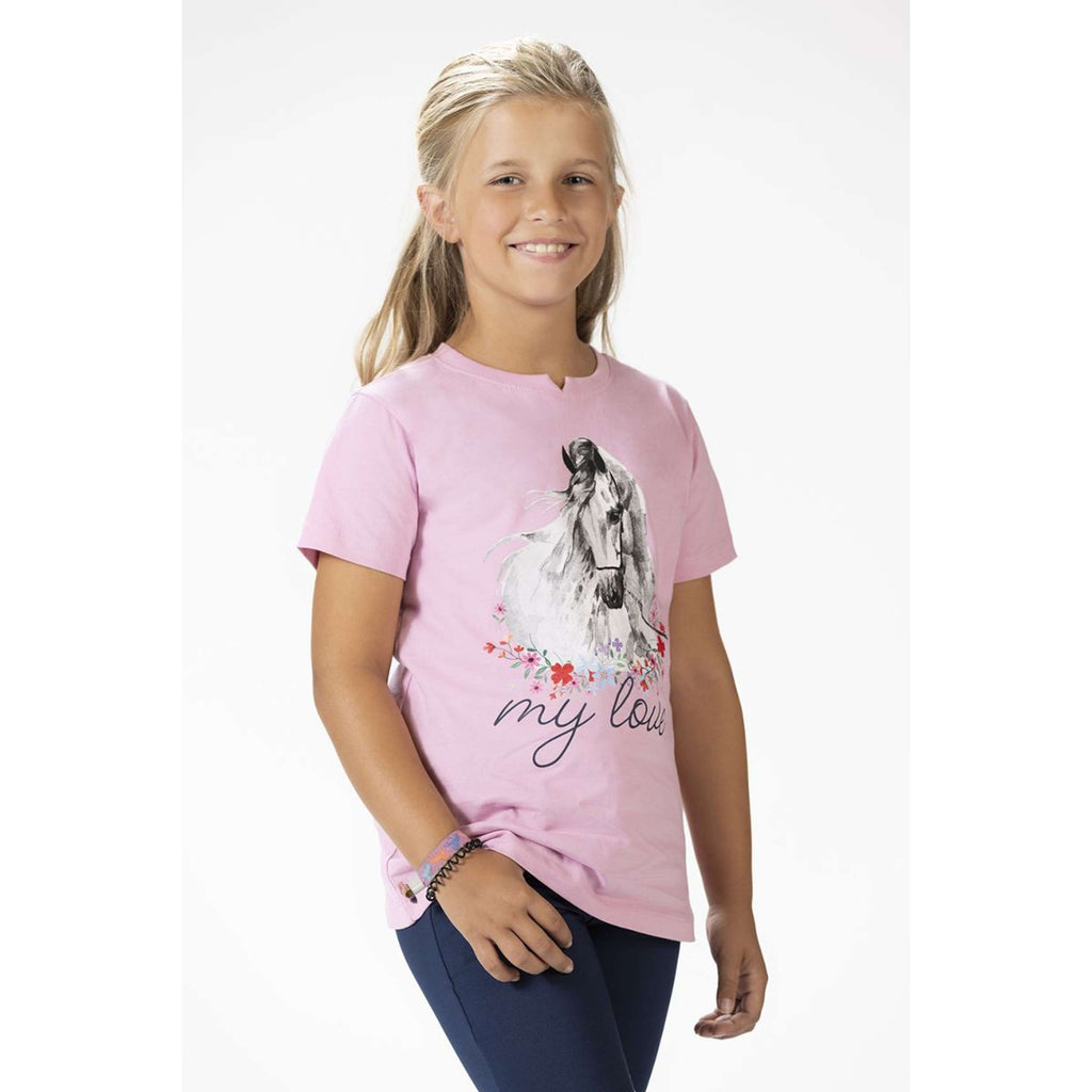 HKM Maglietta Horse Spirit Rosa
