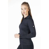 HKM Poloshirt Rosegold Glamour Blu scuro/oro rosa